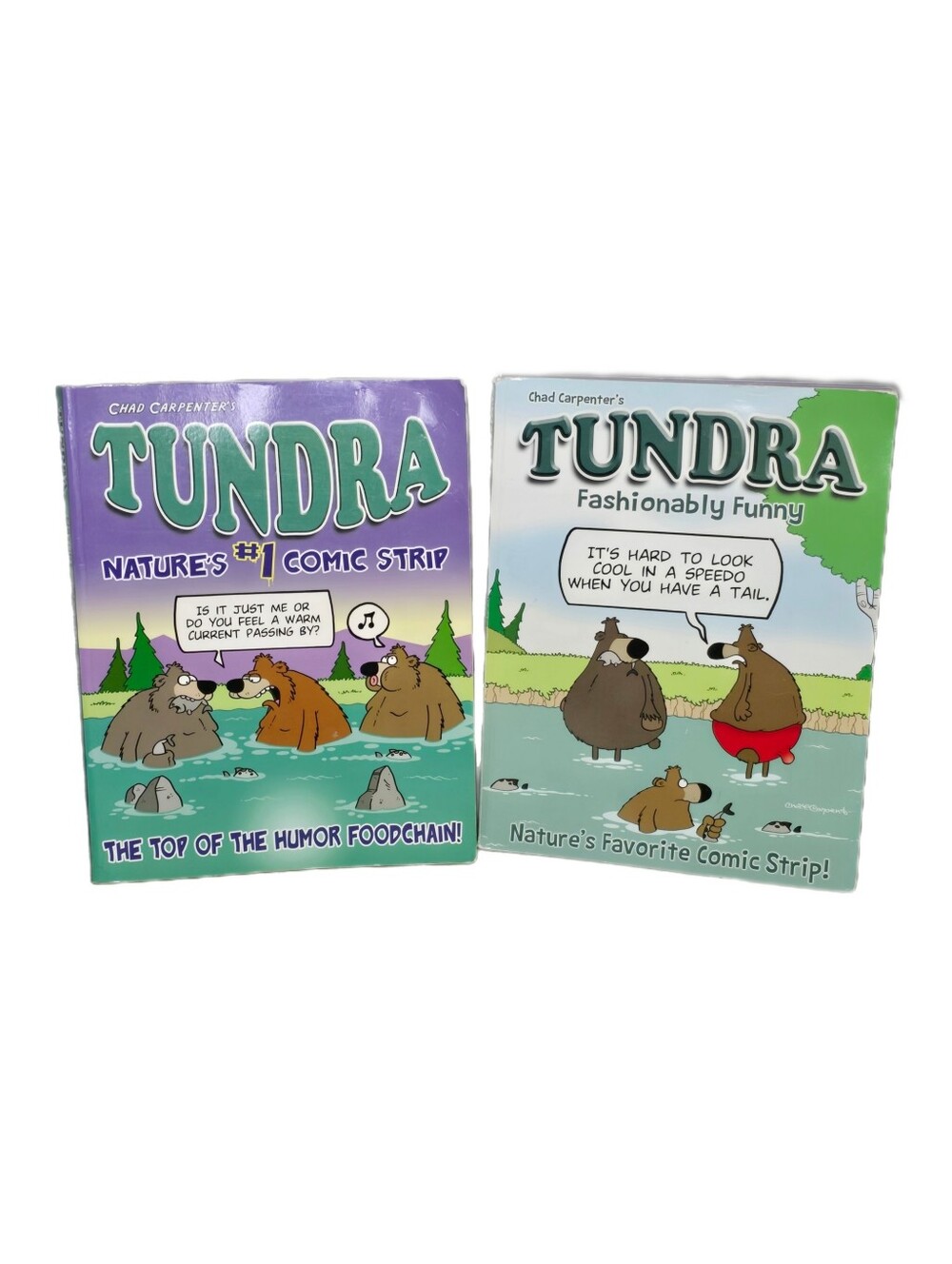 Chad Carpenter Tundra Comic Book Set Of 2 -Natures #1 Comic + Fashionably Funny
